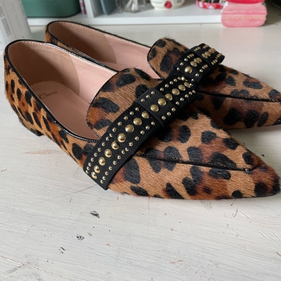 J. Crew Leopard Print Loafers, Size 8.5 - Picture 6 of 14